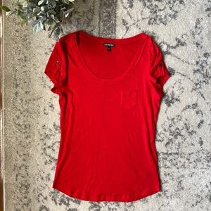 Express | Cap Sleeve T-Shirt